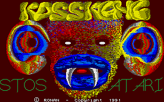 Kasskong atari screenshot